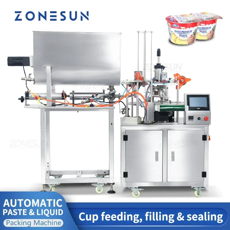 Sauce Dipping Cup - ZONESUN-máquina automática de llenado y sellado