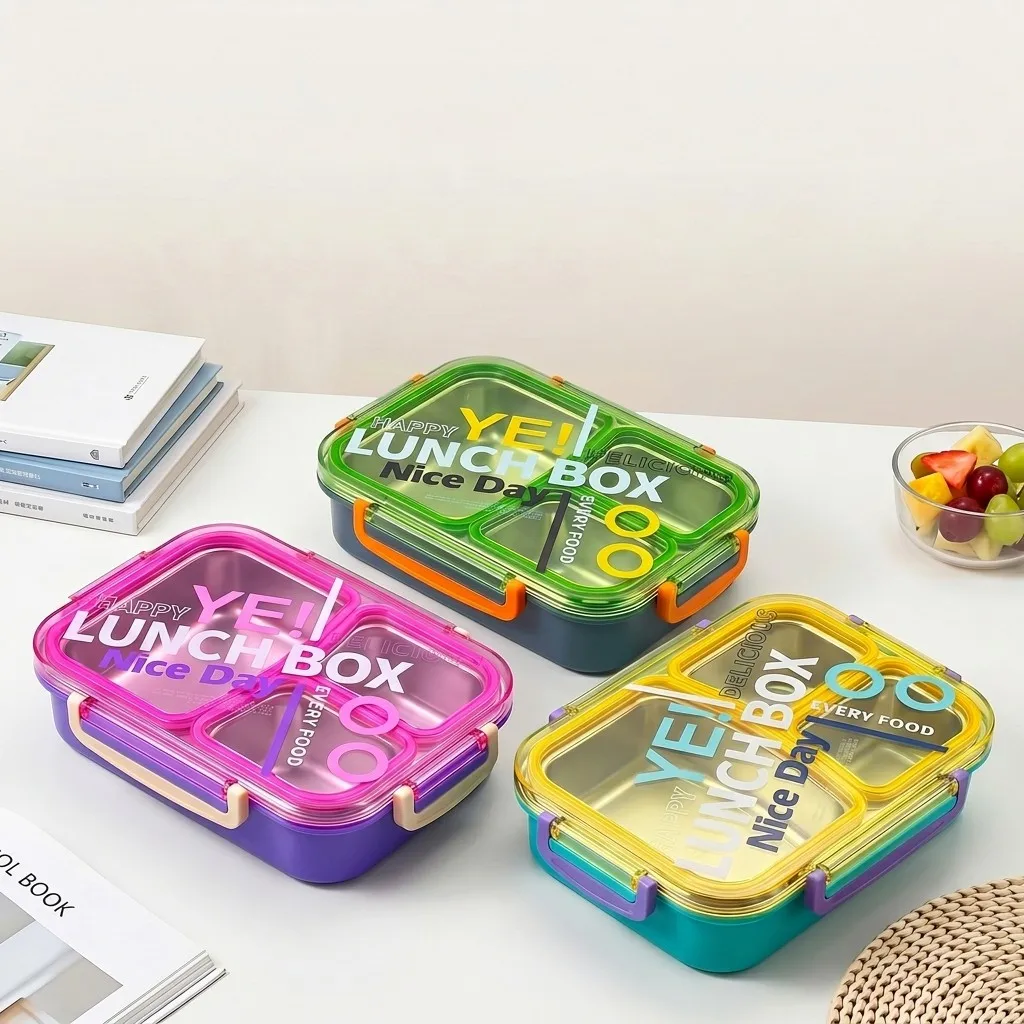 Meal Prep Or Prep Meal - Lonchera Bento de Acero Inoxidable 304