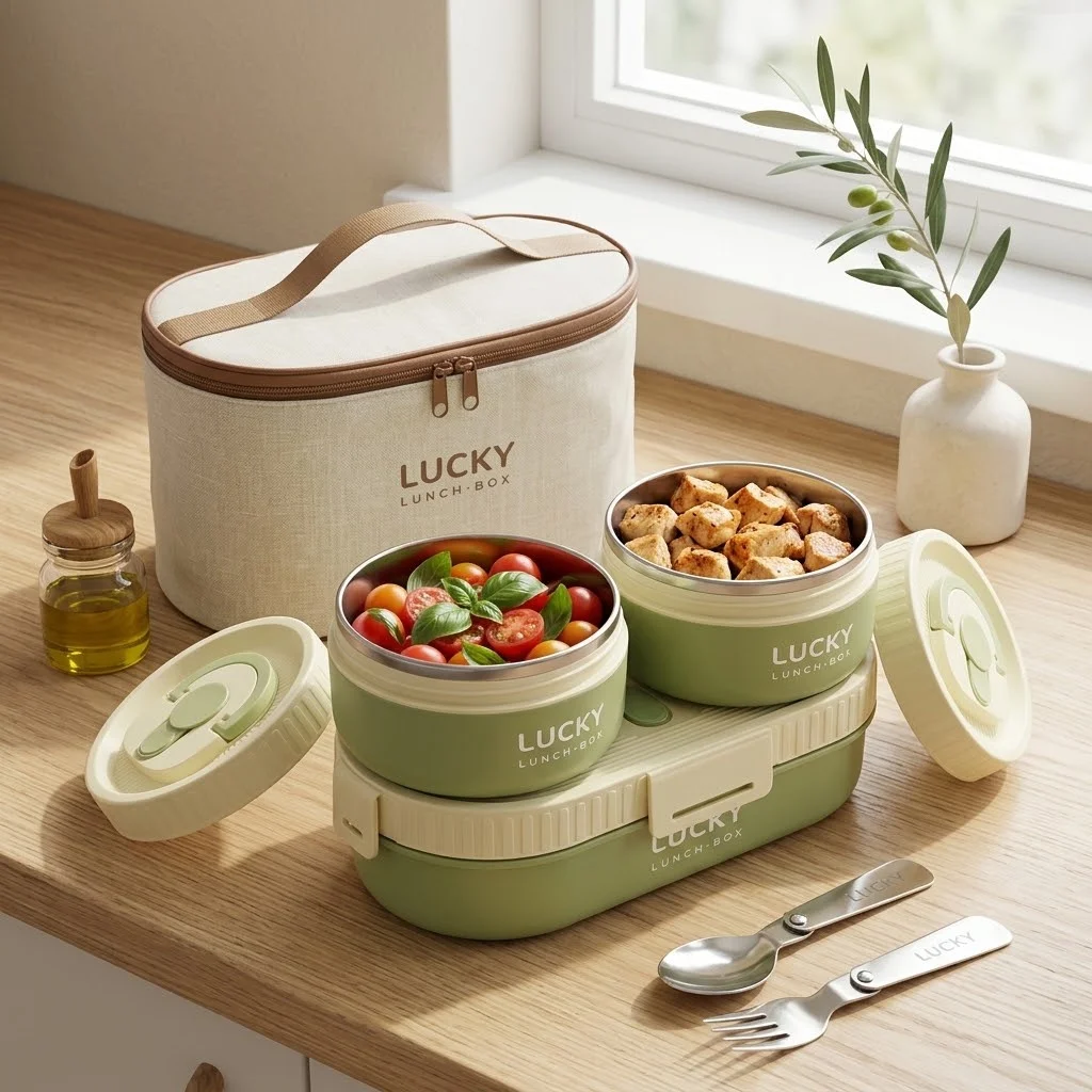 Lonchera térmica de acero inox - Meal Prep Or Prep Meal reseña y precio