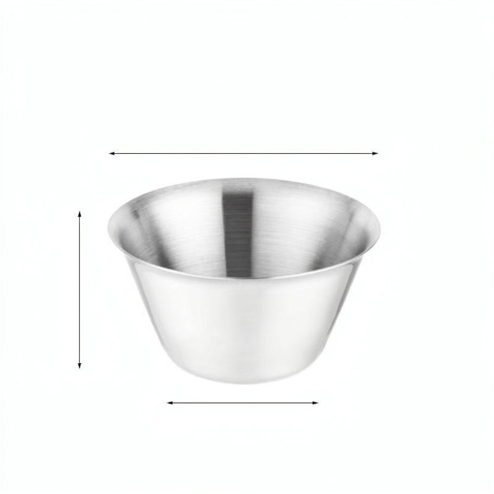 Tazón cónico de acero inoxidab - Sauce Dipping Cup reseña y precio