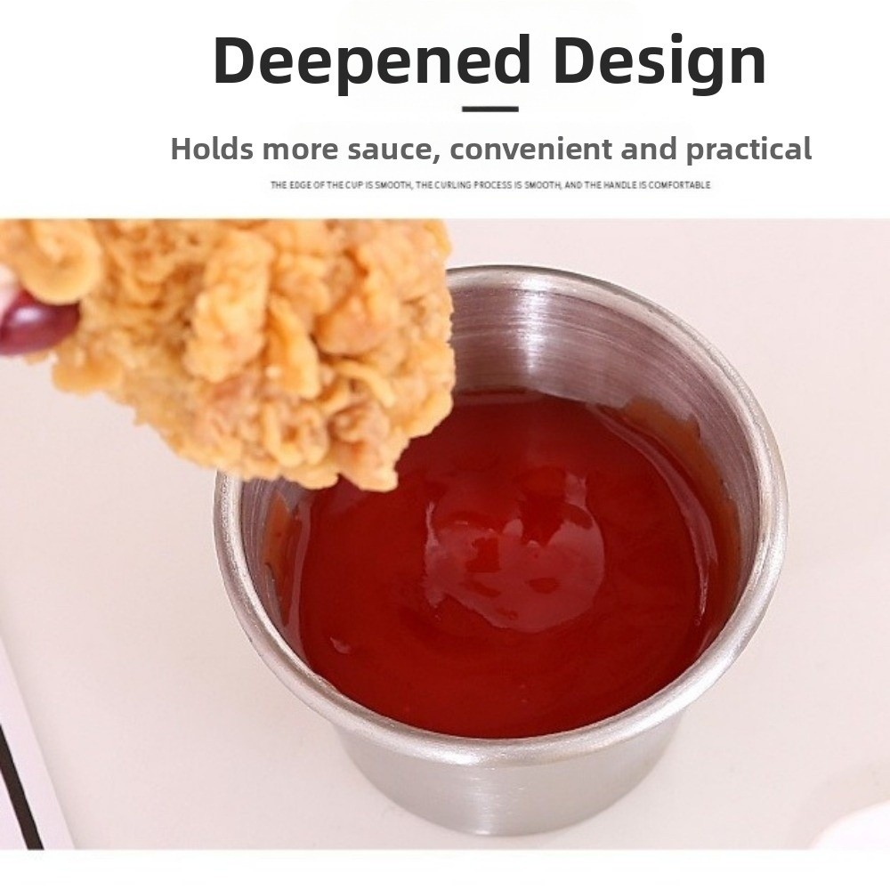 Juego de 12 Tazas para Salsas  - Sauce Dipping Cup reseña y precio