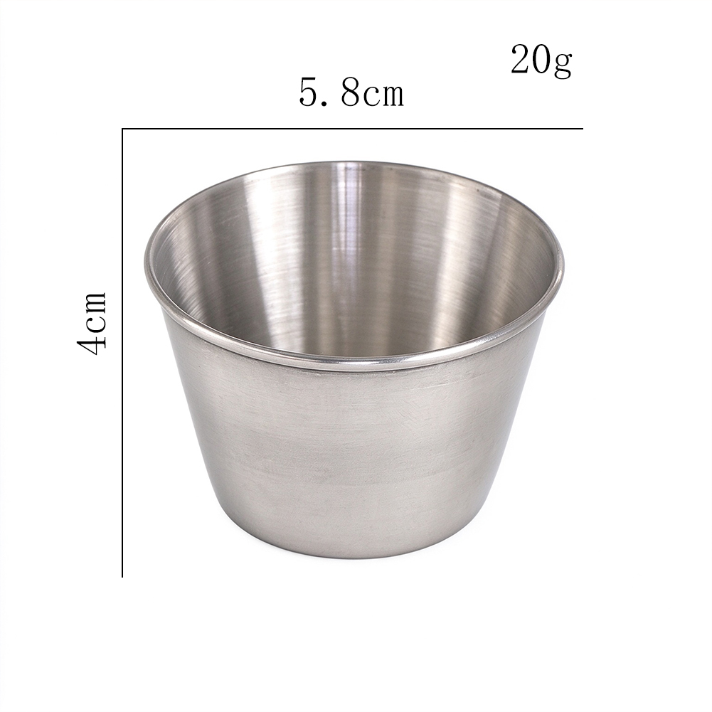 Vasos de acero inoxidable para - Sauce Dipping Cup reseña y precio