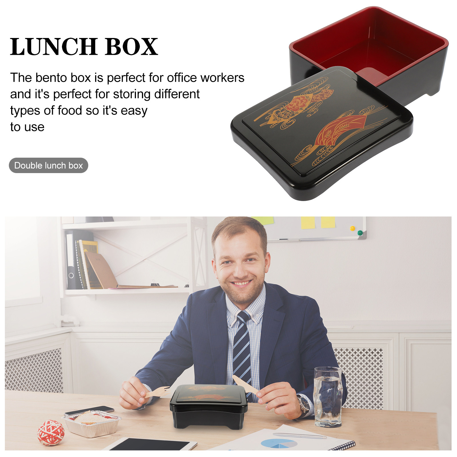Lonchera Bento Resistente, Con - Meal Prep With Rice reseña y precio