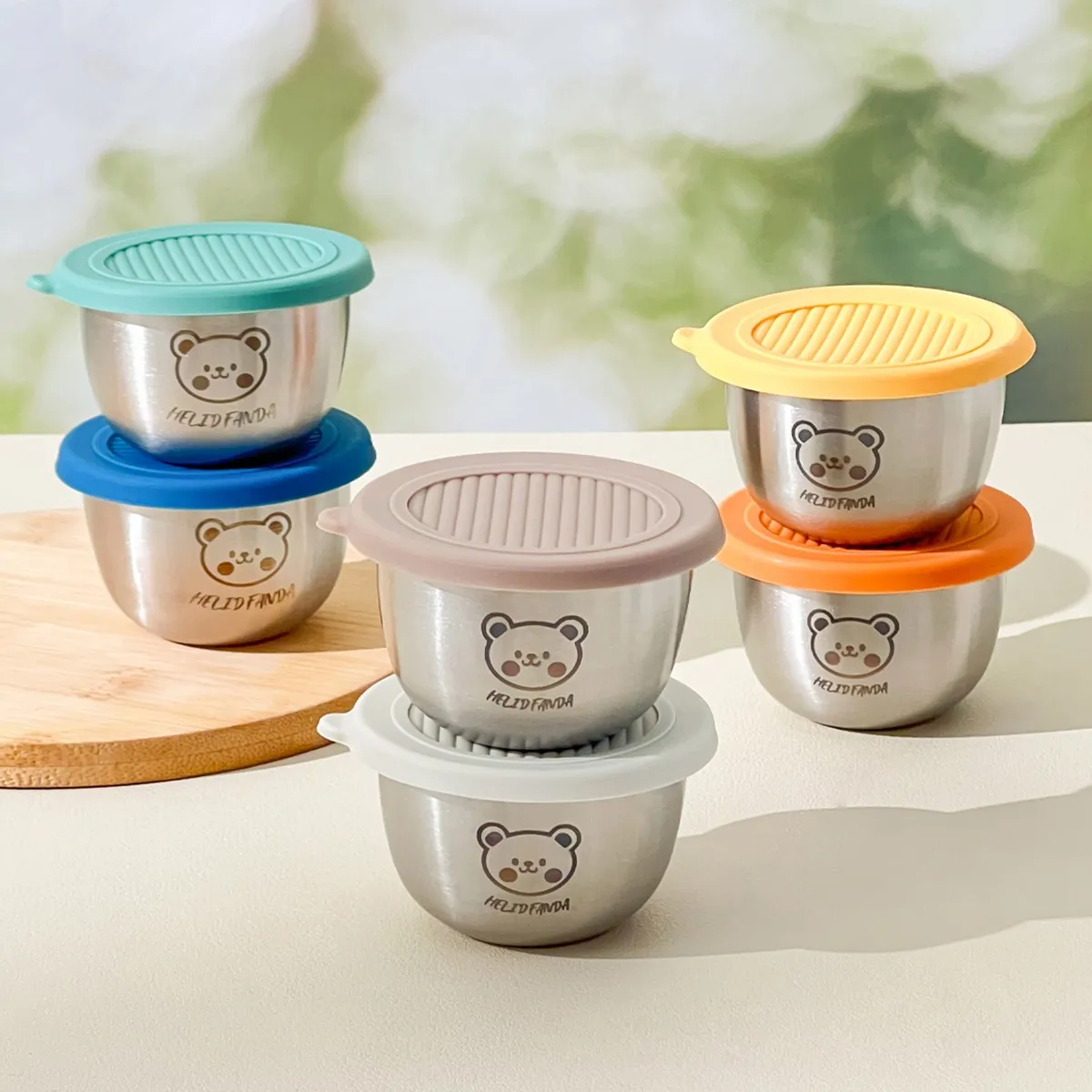 Recipientes de acero inoxidabl - Sauce Dipping Cup reseña y precio