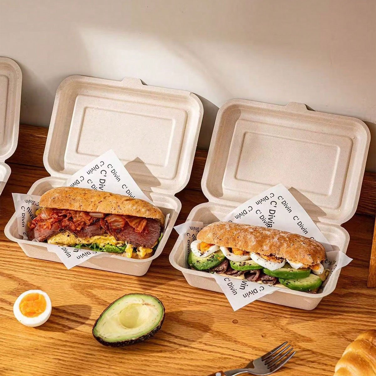 Caja de embalaje Chabatta, sán - Meal Prep Bowl reseña y precio