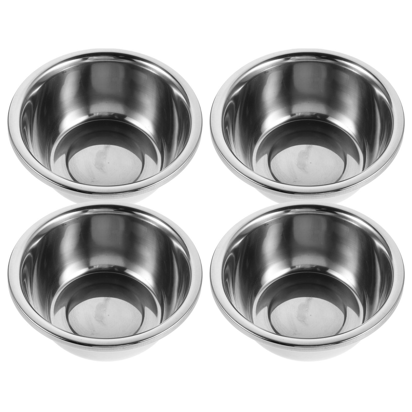 Juego de 4 cuencos de acero in - Meal Prep Bowl reseña y precio